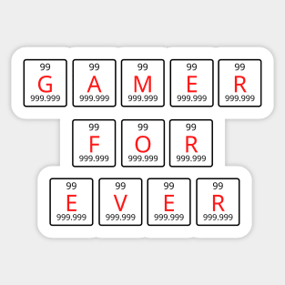 GAMER FOREVER Sticker